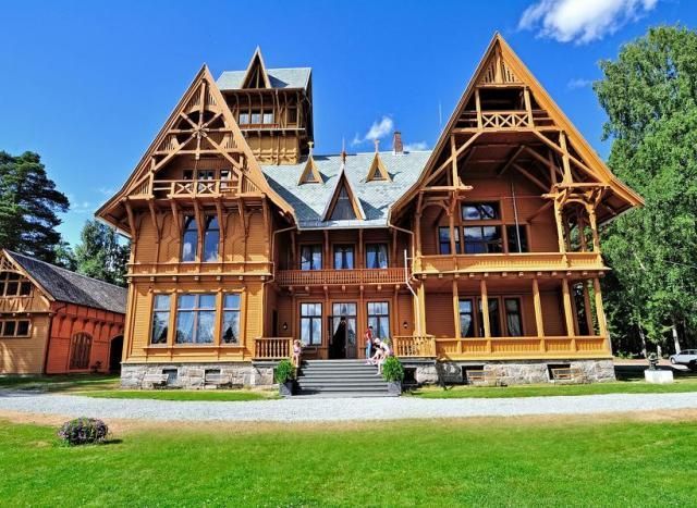 Gammel detaljerik villa