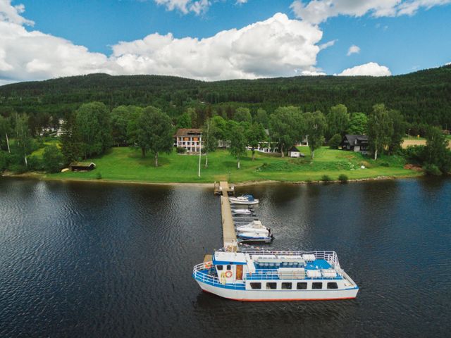 Brygge ved gård